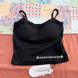 Chrome Hearts Black Tank Top
